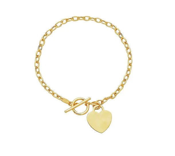 Love Heart Charm Bracelet