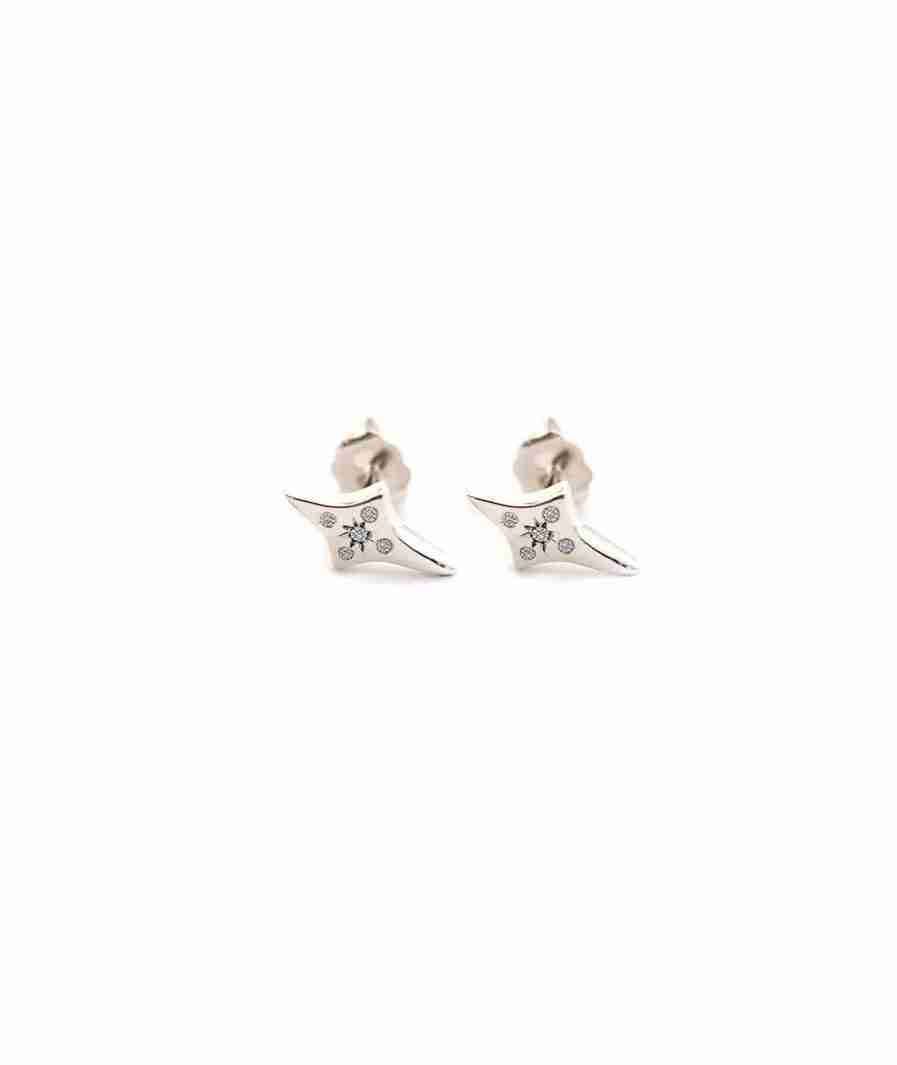 Petite Twinkle Diamond Stud Earrings