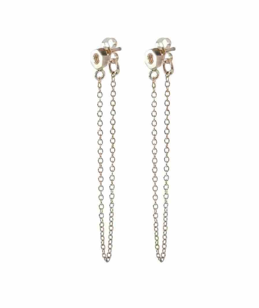 Buy Kairangi by Yellow Chimes Brass Floral Shaped Crystal Long Chain  Dangler Earrings for Women and Girls Online at Best Prices in India -  JioMart.