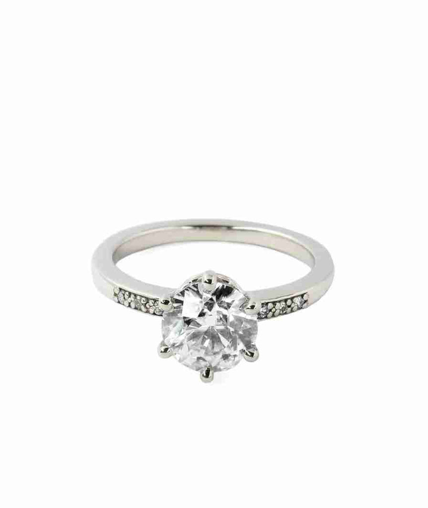 Vintage Style Engagement Ring it s a classic beauty Gabriela Jewelry