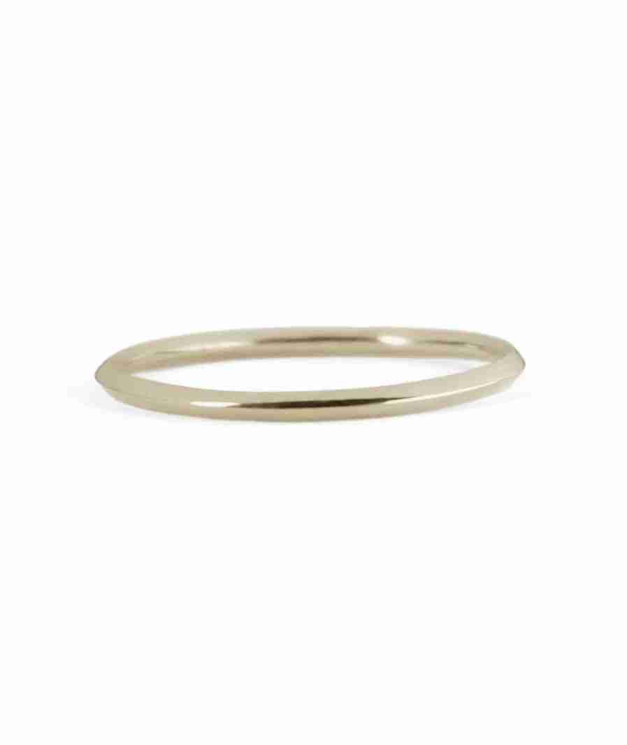 unisex thin wedding ring